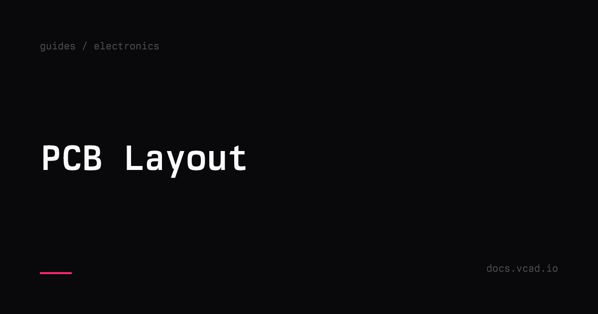 PCB Layout | vcad